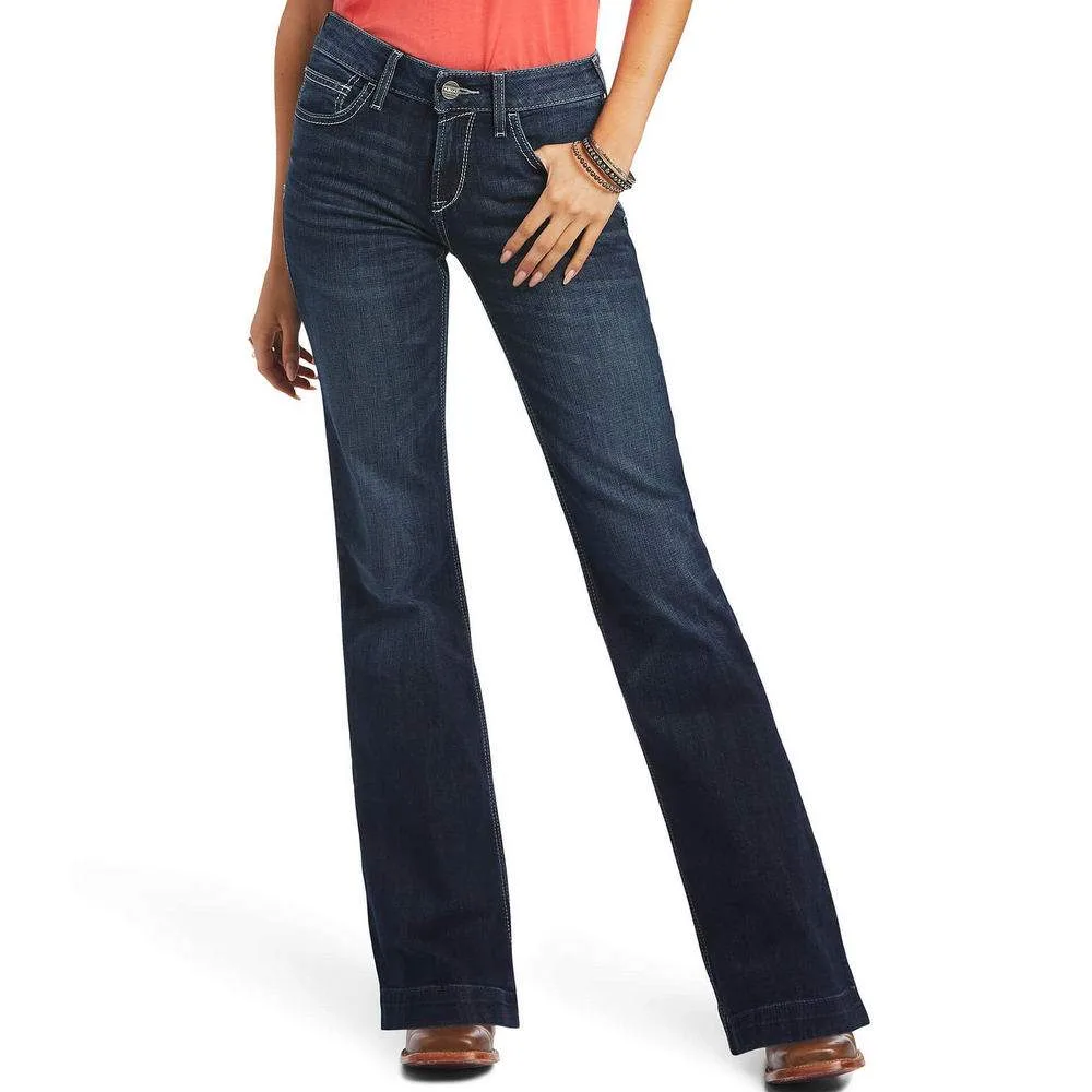 Ariat Women's Perfect Rise Aisha Wide Leg Jean