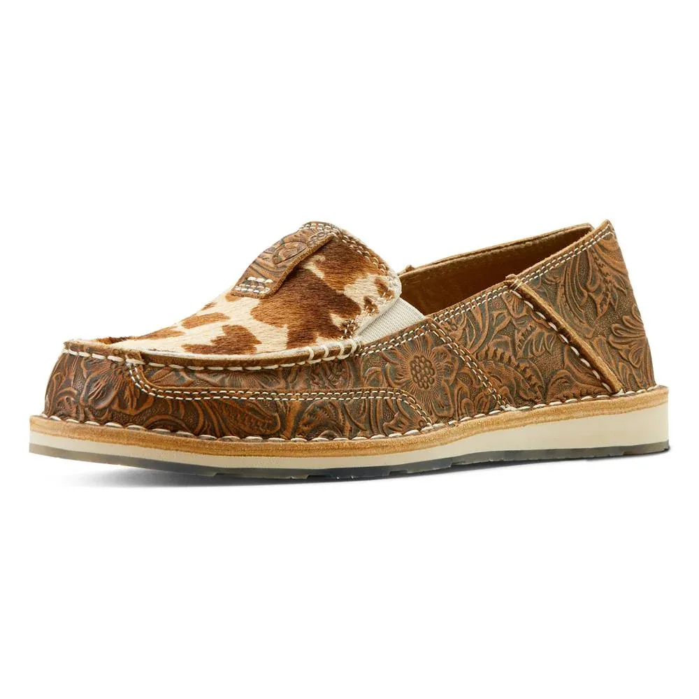 Ariat Women`s Tan Floral Hair On Cruiser