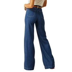 Ariat Womens Westie Yoke Wide Leg Jean