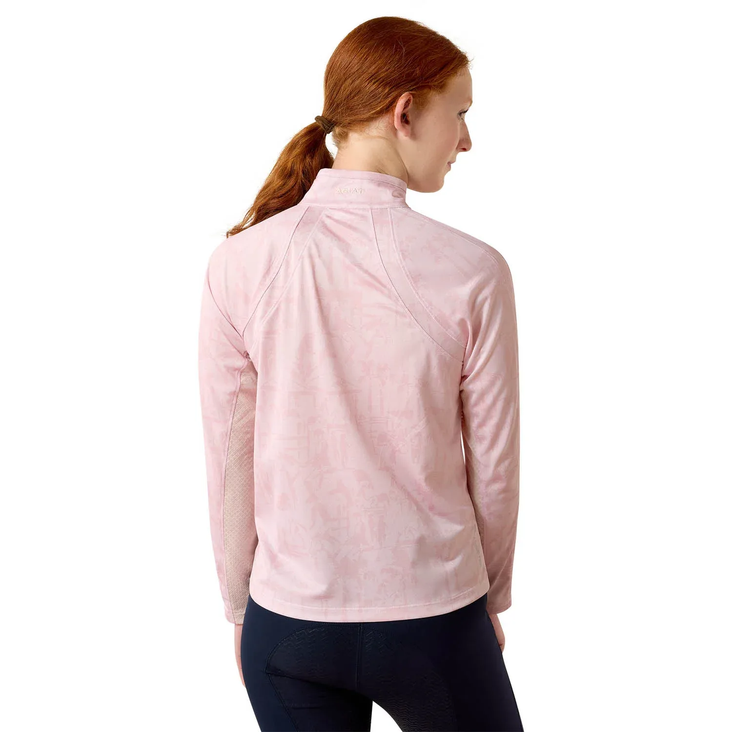 Ariat® Youth Sunstopper 3.0 1/4-Zip Baselayer - Image 2