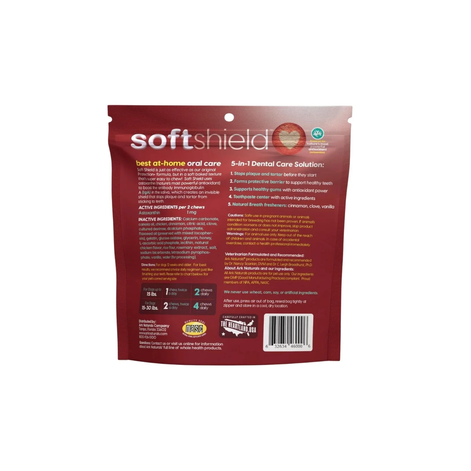 Ark Naturals Dog Soft Shield Protection+ Brushless Toothpaste Small 12oz. - Image 2