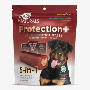 Ark Naturals Protection+ Toothpaste 5 In1 1Lb 2oz. Bag Large Chews