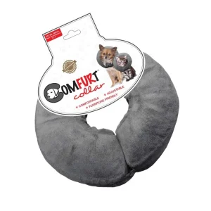 Arlee Pet Products Poly Filled Adjustable E-Collar Charcoal 1ea/XS