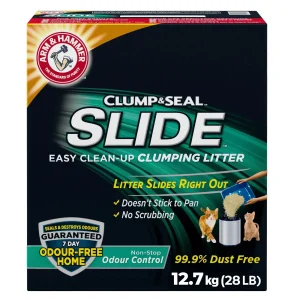 Arm & Hammer™ Clump & Seal Slide Clumping Clay Cat Litter - Low Dust