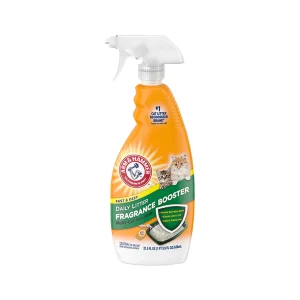 Arm & Hammer Daily Litter Fragrance Booster Spray W/ Multi-Cat Strength, Works On All Litter Types