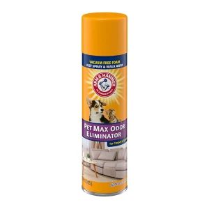 Arm & Hammer Pet Max Odor Eliminator Vacuum Free Foam For Carpet & Upholstery