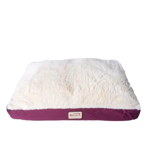 Armarkat Burgundy & Ivory Mat Dog Bed