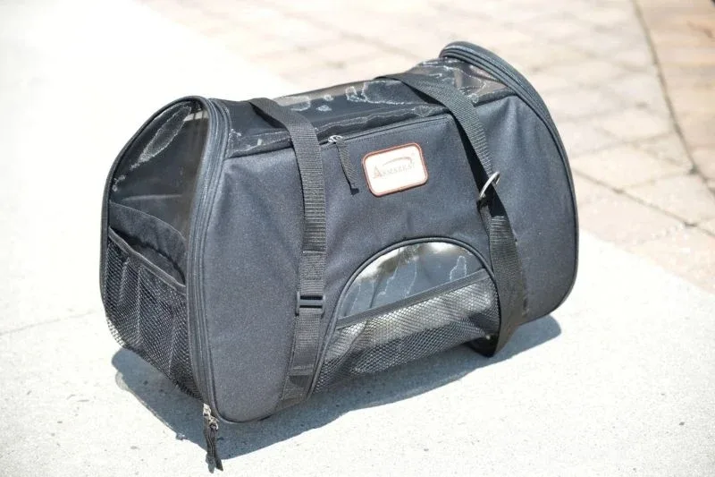 Armarkat PC101B Roll Away Pet Travel Carrier