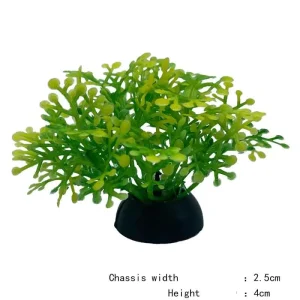 Artificial Underwater Plastic Plants Aquarium Fish Tank Aquatic Fake Shrub Green Water Grass Viewing
