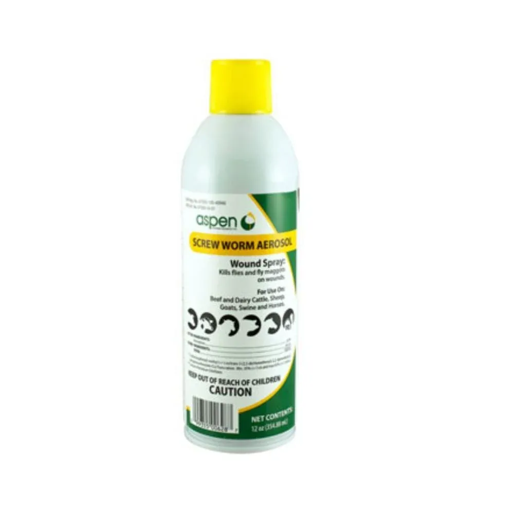 Aspen Vet Screw Worm Aerosol 12oz