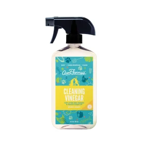 Aunt Fannie's Plant-Based Cleaning Vinegar Spray For Cat Messes & Odors