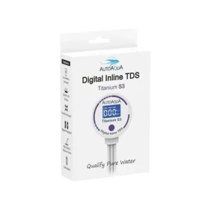 AutoAqua Digital Inline TDS - Titanium S3