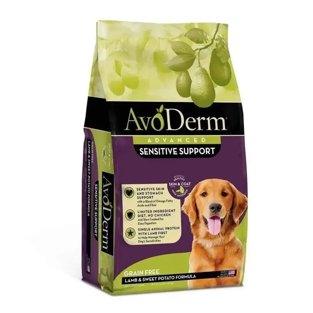 AvoDerm Grain Free LID Revolving Menu Lamb & Sweet Potato Dry Dog Food