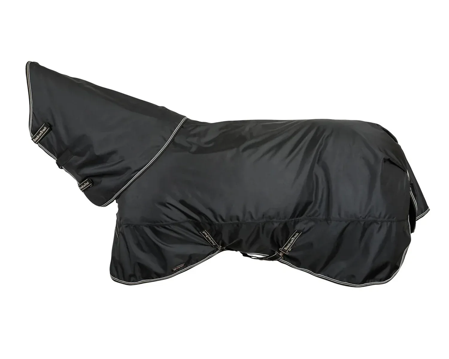 Back on Track® Obsidian 150G Turnout Blanket with Neck Cover - Image 2