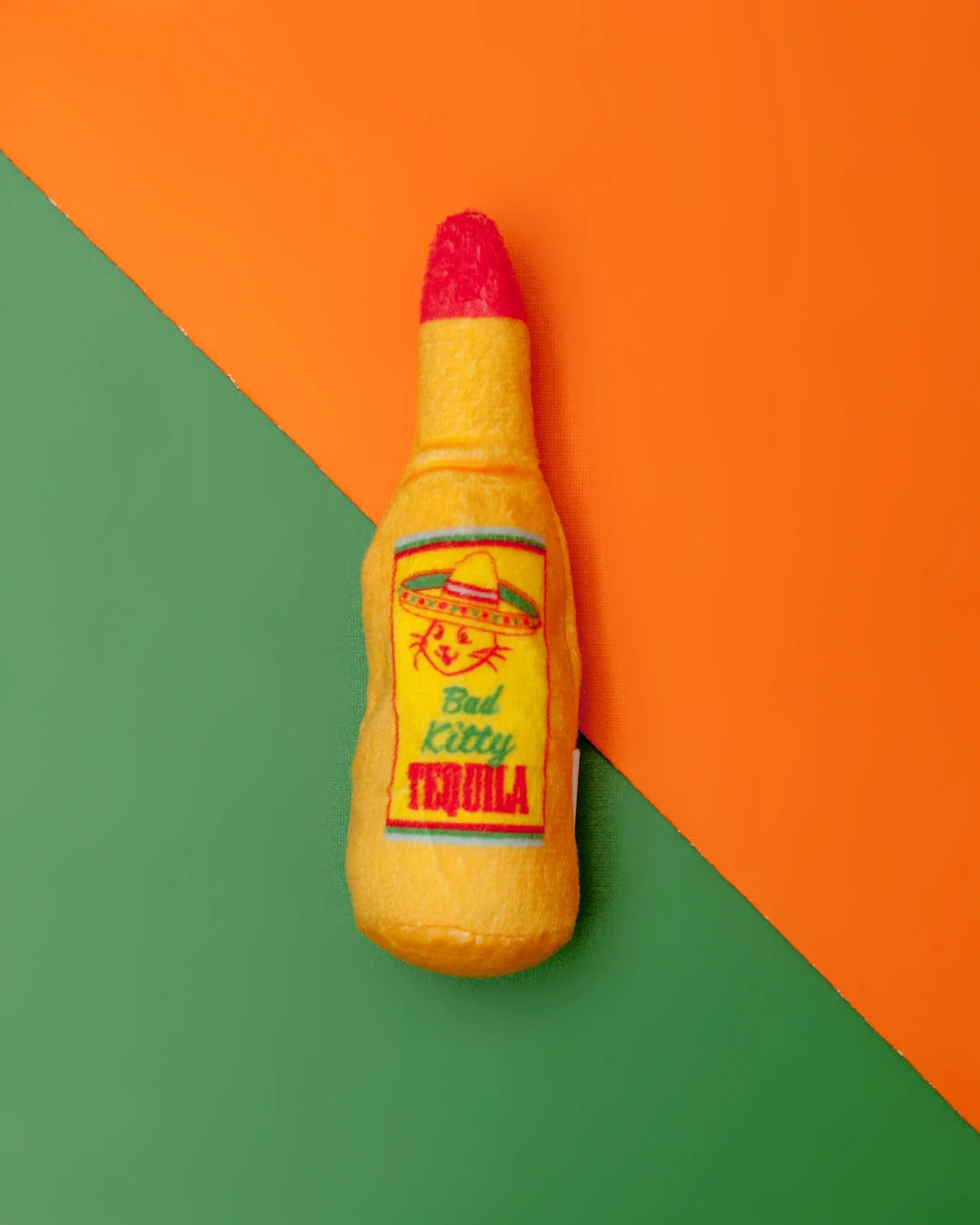 Bad Kitty Tequila Plush Cat Toy