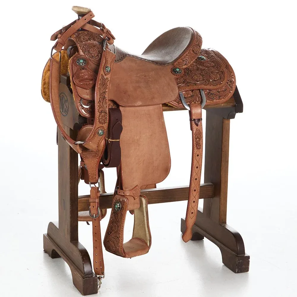 Baiano Saddlery Used 15.5in Team Roper