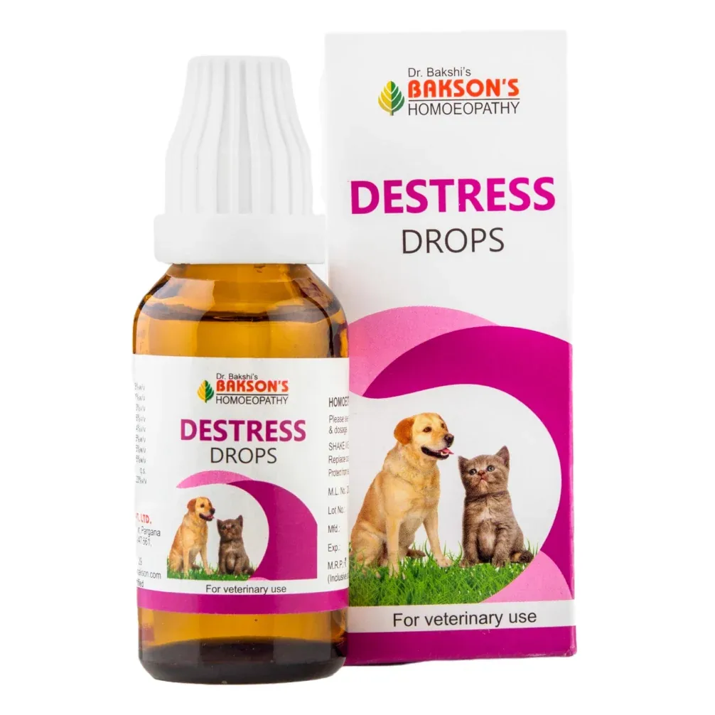 Bakson Destress Drops for Dogs & Cats