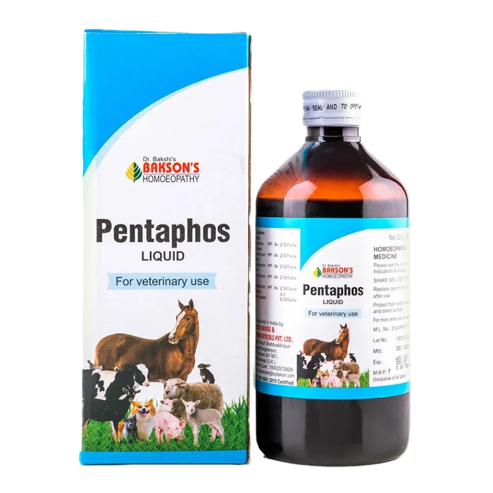 Baksons Homoeopathy Pentaphos Liquid (Vet) For Dogs & Cats