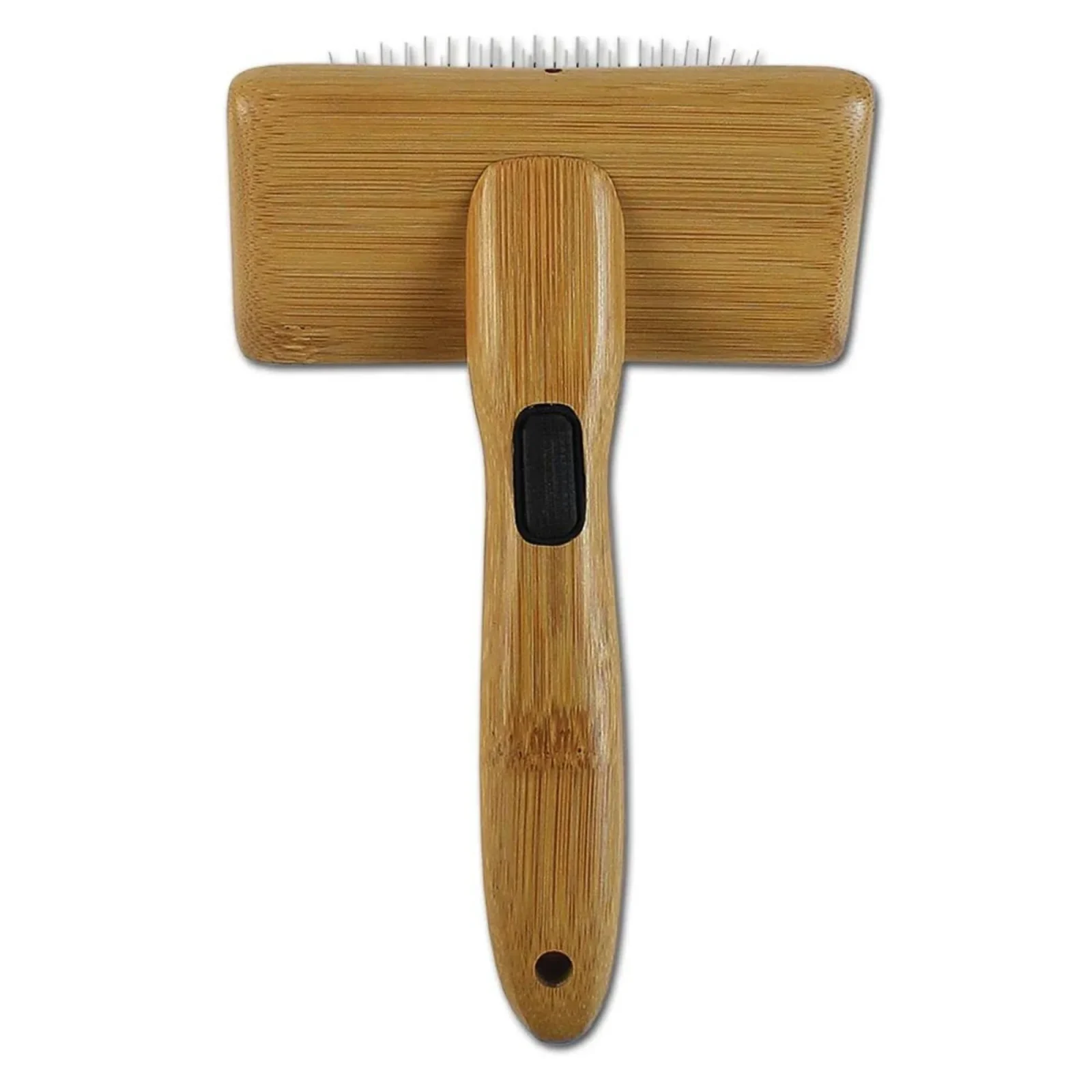 Bamboo Groom Slicker Brush Medium - Image 2