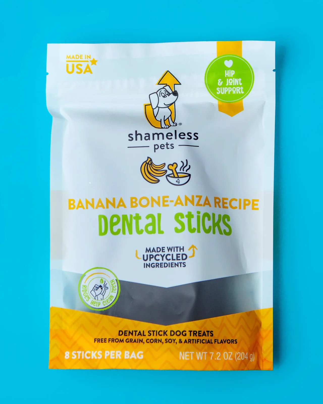 Banana Boneanza Dental Sticks for Dogs