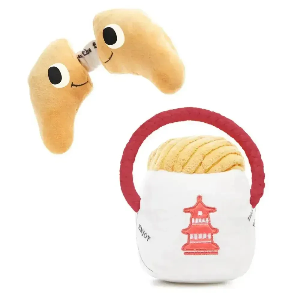 BARK Chew Mein & Furtune Cookie Dog Tpys