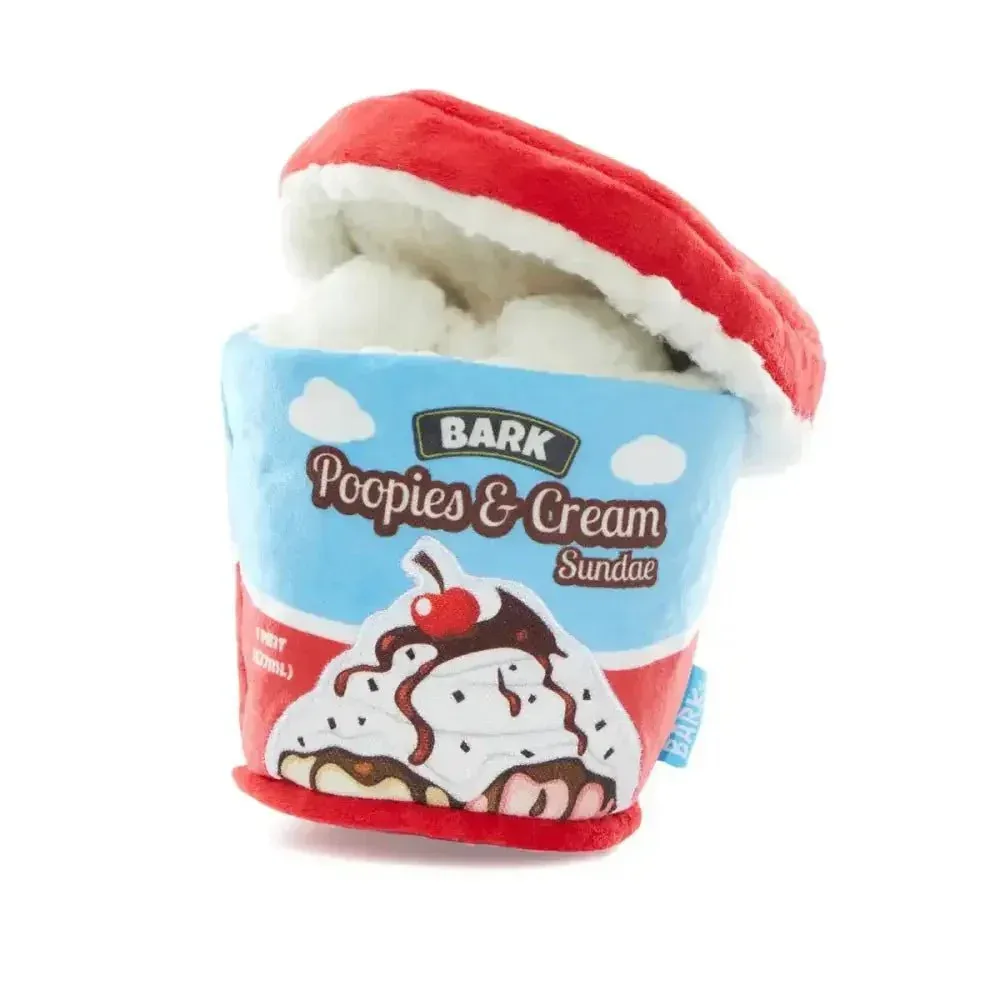 BARK Poopies & Cream Pint Dog Toys
