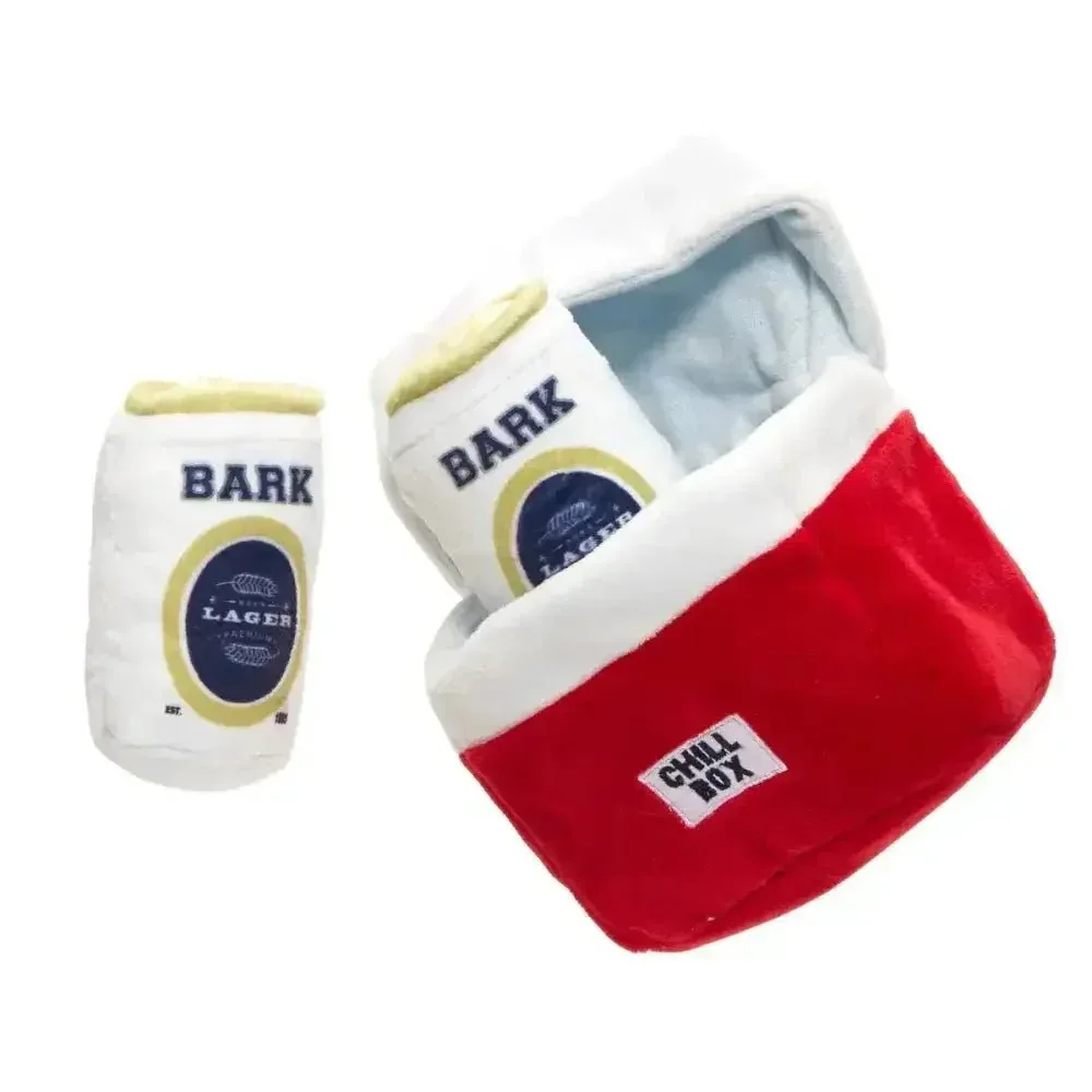 BARK Sub-Zero Camping Hero Plush Squeaky Dog Toy