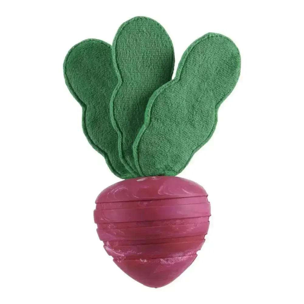 BARK Turnt Up Turnip Dog Toy - Super Chewer Edition for Heavy Duty Play