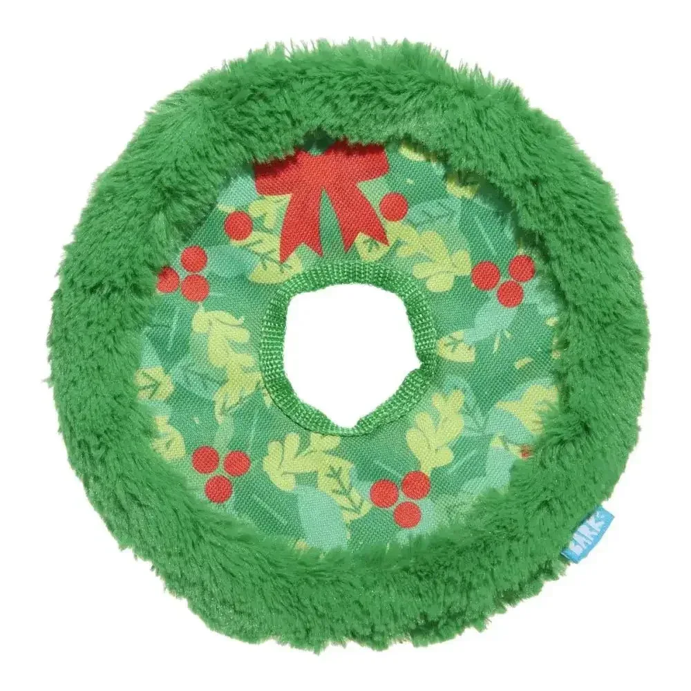 Bark Wreath Dog Toy - Fun Toss Toy for Interactive Play