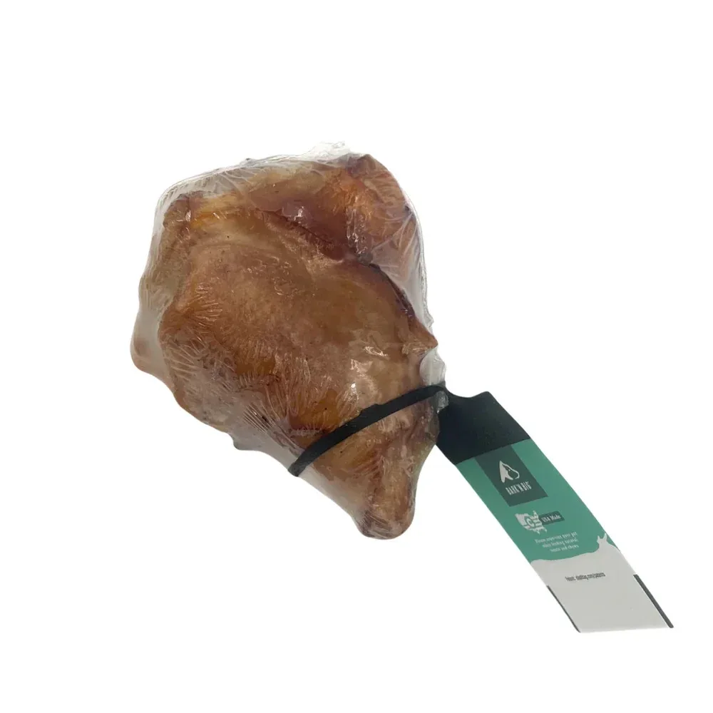 BarknBig Beef Knee Cap Dog Treat Chew for Small and Medium Breed Dogs