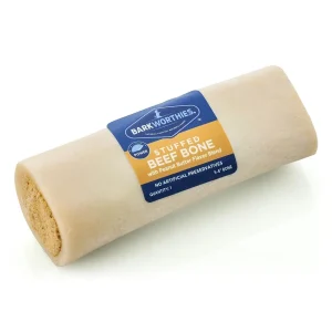 Barkworthies 5-6 Shin Bone Stuffed with Peanut Butter Blend 10ct