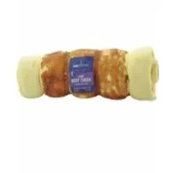 Barkworthies Beef Cheek Roll Wrapped with Chicken Dog Treat Medium - Image 2