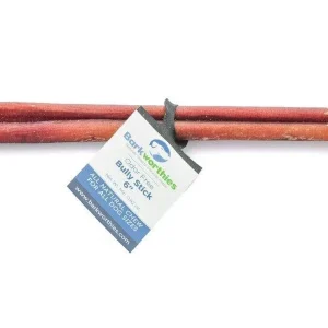 Barkworthies Bully Stick Odor Free 6in/75ct