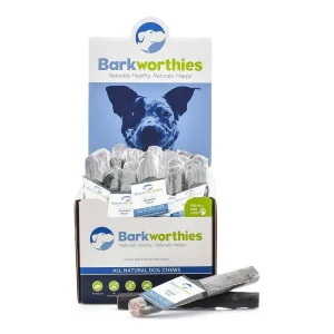 Barkworthies Rabbit Sausage Shrink Wrap 6in/50ct