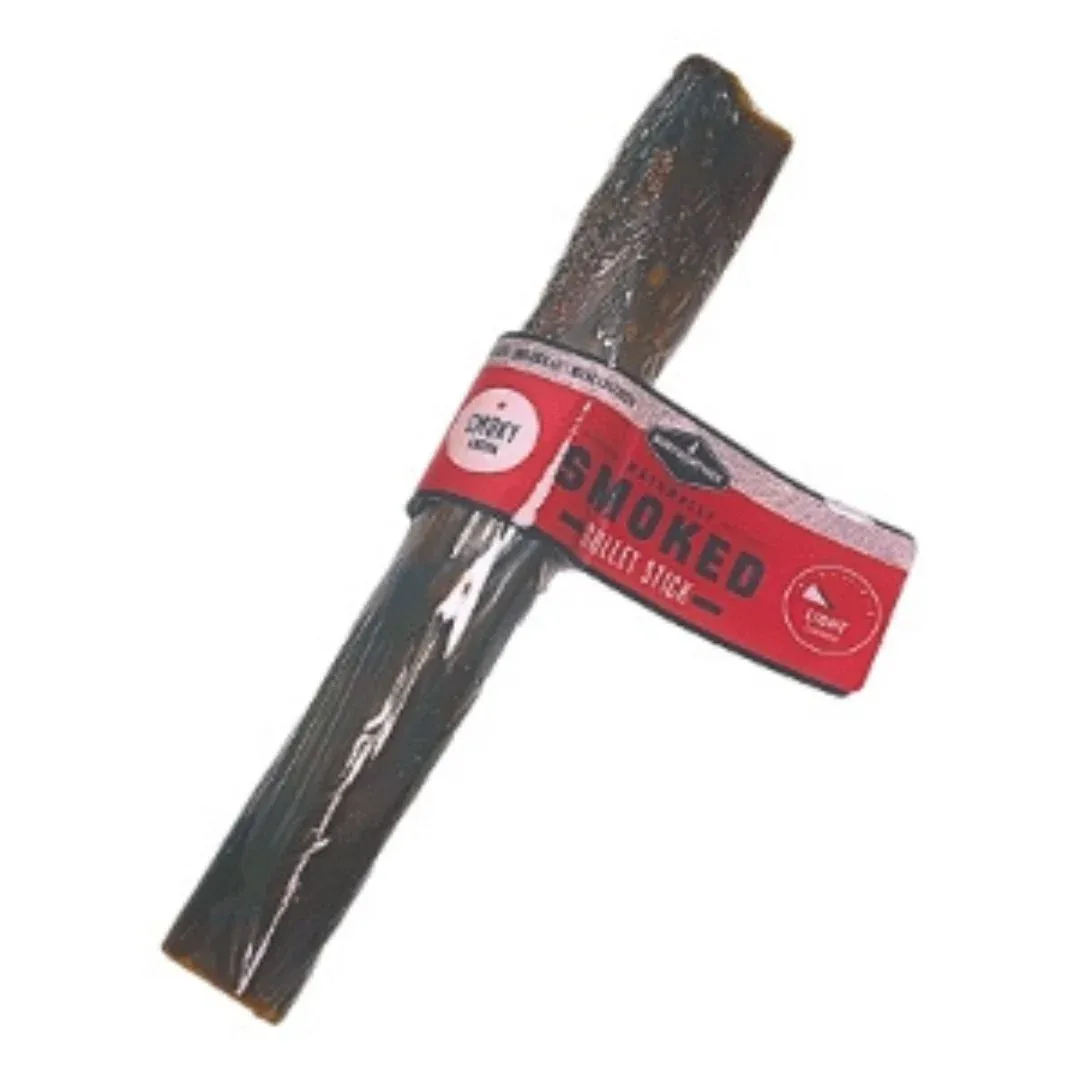 Barkworthies Smoked Gullet Stick Dog Treat 5-6in
