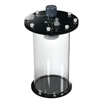 Bashsea 6-12 Waste Collector, 8.5 x 8.5 x 14 in. - White/Black
