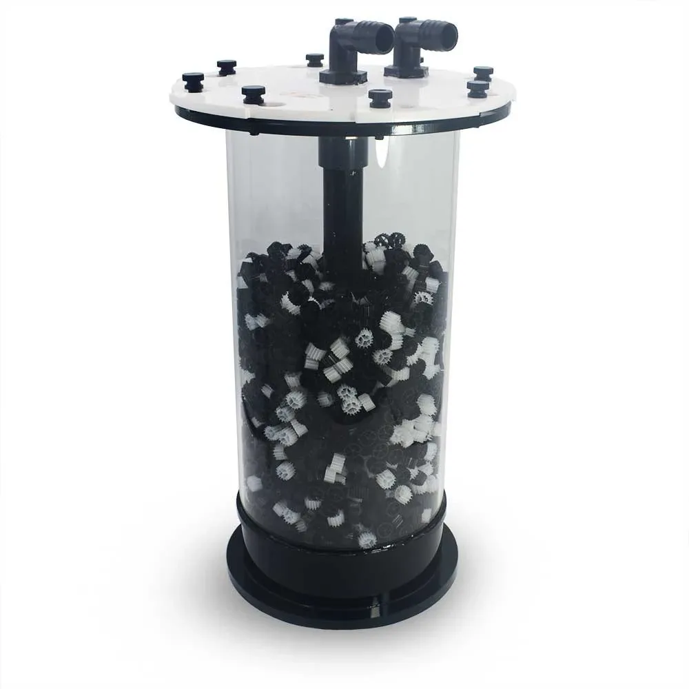 Bashsea BioSpace Reactor 4-3 (4" x 27") Up to 160 Gallons - Black/White