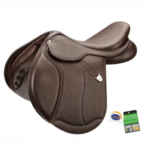 Bates Caprilli Close Contact+ Saddle in Luxe Leather with CAIR®