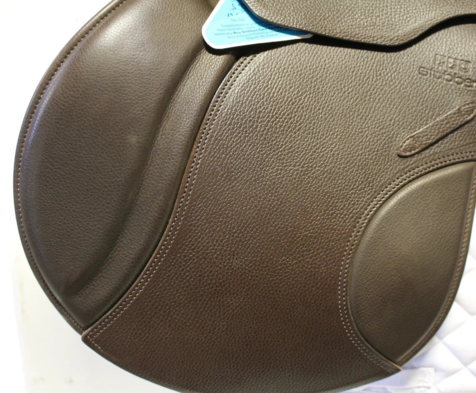 Bates Luxe Leather Dressage Webbers - Image 2