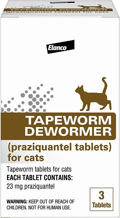 Bayer Tapeworm Dewormer 3ct. Cat