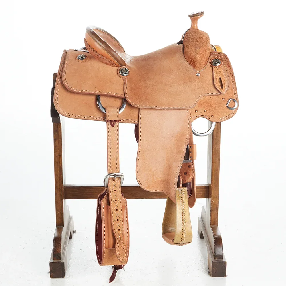 Becerril Saddlery 15in Used Team Roper - Image 2