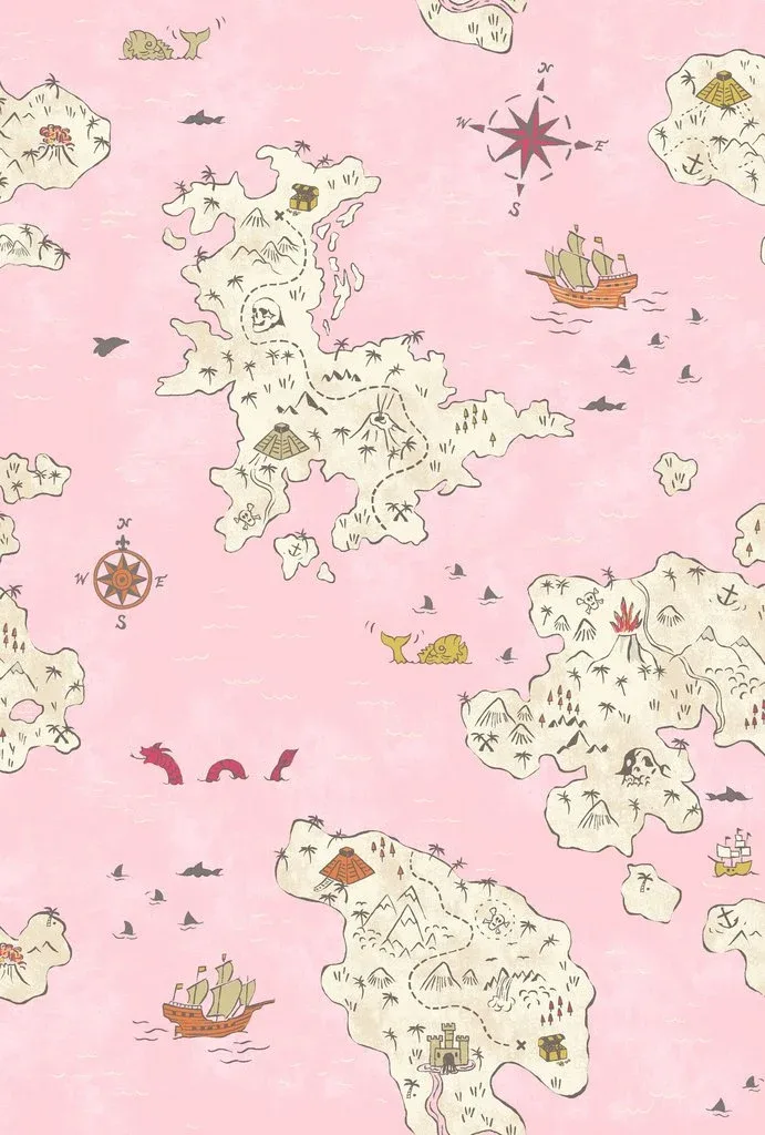 BEDHEAD | Lounge Dog T in Treasure Map - Image 2