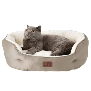 Bedsure® Dog Bed for Small Dogs, Round Cat Bed for Indoor Cats