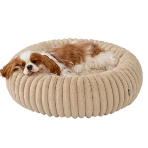 Bedsure® Donut Bolster Dog Bed with Removable Washable Cover