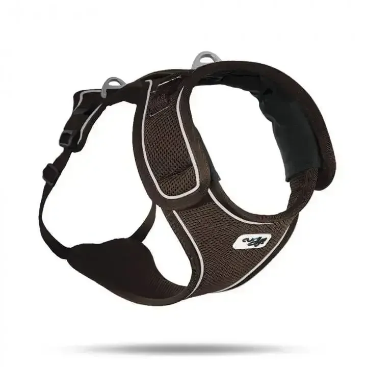 Belka Big Dog Harnesses Adjustable Step-in Reflective Vest for Large Dogs - Choke-Free Comfort