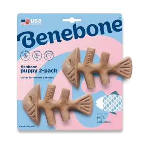 Benebone® Puppy Fishbone 2 Pack