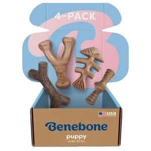 Benebone® Small 4 Pack Dog Chew Toys
