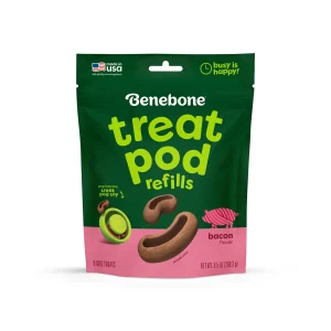 Benebone® Treat Pod Refills for Interactive Dog Toys, Bacon Flavor