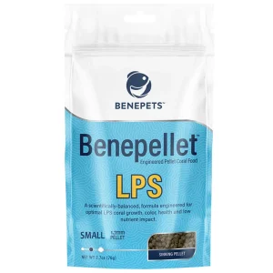 Benepets Benepellet LPS Probiotic Coral & Fish Food - Small 2.7 oz Pouch, 1.7mm