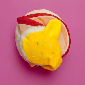 Benny's Benedict Plush Squeaky Dog Toy